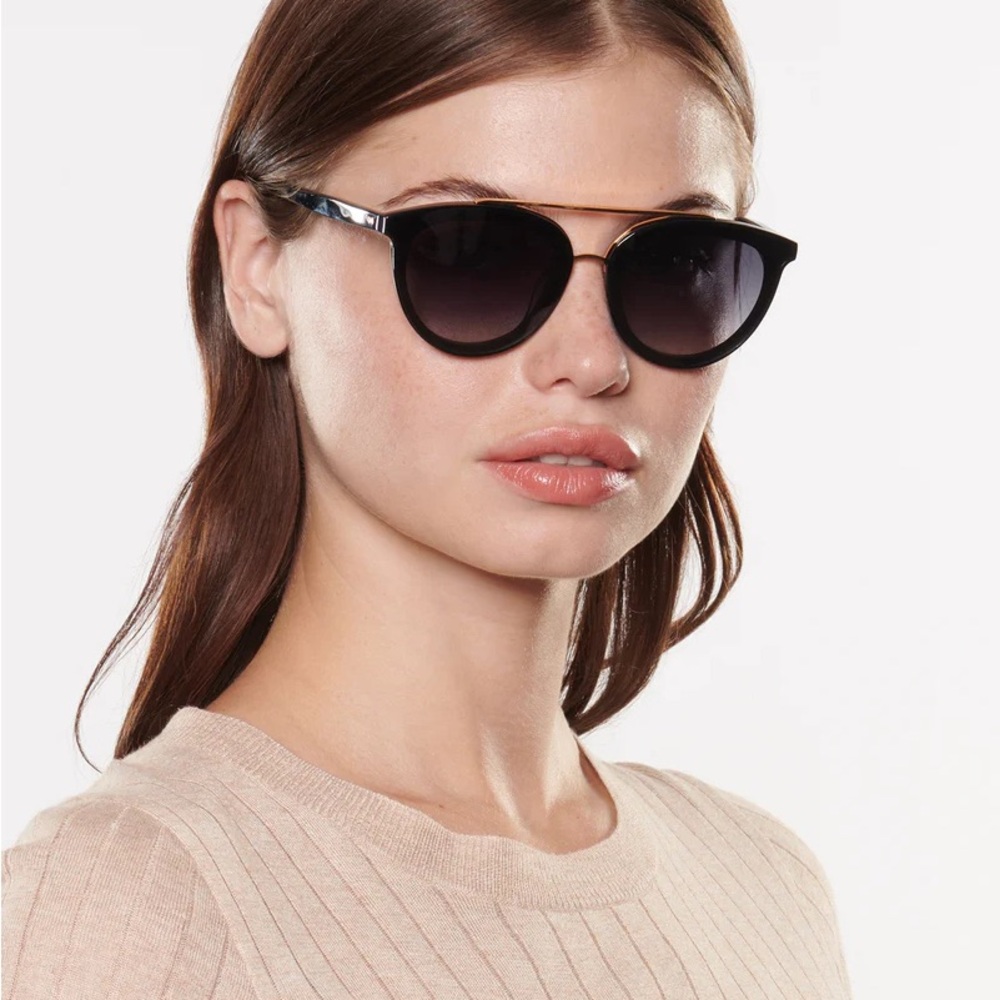 KREWE Black and Gold Sunglasses